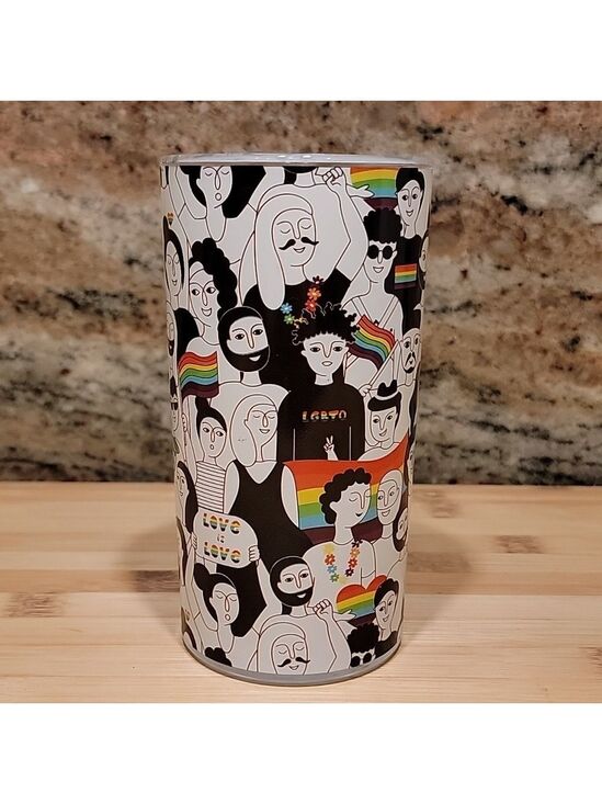 Other - LOVE is LOVE Gay Pride LGBTQ drinking glass
